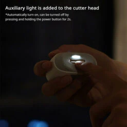 Seemagic Tagliaunghie Elettrico Automatico Con Illuminazione Tagliaunghie Anti-spruzzo Tagliaunghie Manicure Per Bambino Tagliaunghie Sicuro Per Adulti Manicure Bianco -Rowenta Negozio 96717050 4