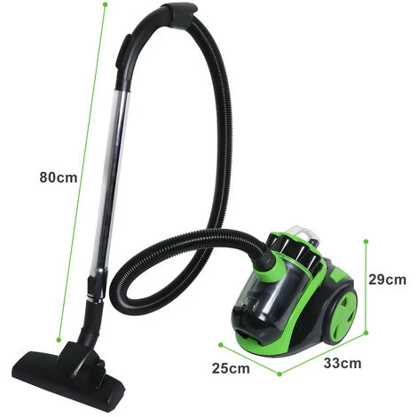 Randaco Aspirapolvere Senza Sacco Max. 900 Watt Tecnologia Multiciclone Aspirapolvere A Tanica Con Accessori 2 Randaco Aspirapolvere Senza Sacco Max. 900 Watt Tecnologia Multiciclone Aspirapolvere A Tanica Con Accessori - immagine 2