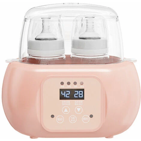Termostato Due In Uno Scaldalatte Scaldabiberon Isolamento Sterilizzatore Macchina Con Telecomando Cura Della Nutrizione Del Latte Materno (rosa) 1 Termostato Due In Uno Scaldalatte Scaldabiberon Isolamento Sterilizzatore Macchina Con Telecomando Cura Della Nutrizione Del Latte Materno (rosa)