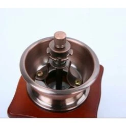 Macinacaffè Manuale Vintage, Macinacaffè Manuale In Legno Mini Macinacaffè Vintage Antico A Manovella Con Impostazione Della Velocità Regolabile, Ottimo Per La Casa E I Viaggi. -Rowenta Negozio 98719978 3