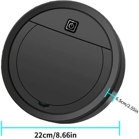 Robot Aspirapolvere Per Peli Di Animali Domestici Robot Aspirapolvere Automatico 1200pa, Robot Spazzante E Lavapavimenti Aspirapolvere Robotizzato 1200pa Con Direzione Intelligente A 360 Gradi, Aspi 4 Robot Aspirapolvere Per Peli Di Animali Domestici Robot Aspirapolvere Automatico 1200pa, Robot Spazzante E Lavapavimenti Aspirapolvere Robotizzato 1200pa Con Direzione Intelligente A 360 Gradi, Aspi - immagine 4