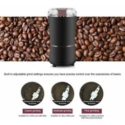 Macinacaffè Elettrico, 150W Macinacaffè Elettrico Frijol Grinder Spice Nothing Grinder Con Lama In Acciaio Inox 8 Macinacaffè Elettrico, 150W Macinacaffè Elettrico Frijol Grinder Spice Nothing Grinder Con Lama In Acciaio Inox -Rowenta Negozio 99550141 4