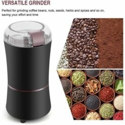 Macinacaffè Elettrico, 150W Macinacaffè Elettrico Frijol Grinder Spice Nothing Grinder Con Lama In Acciaio Inox 9 Macinacaffè Elettrico, 150W Macinacaffè Elettrico Frijol Grinder Spice Nothing Grinder Con Lama In Acciaio Inox -Rowenta Negozio 99550141 5