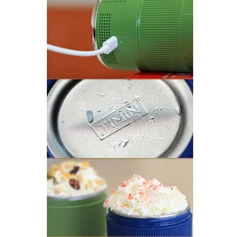 Tazza Di Refrigerazione Rapida 380ml Tazza Di Accompagnamento Per Auto Sportive All'aperto Per La Casa Portatile Tazza Di Refrigerazione Per Bevande 2 Tazza Di Refrigerazione Rapida 380ml Tazza Di Accompagnamento Per Auto Sportive All'aperto Per La Casa Portatile Tazza Di Refrigerazione Per Bevande - immagine 2