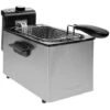 Tristar FR-6947 Friggitrice 2000 W Spia Luminosa Acciaio Inox, Nero